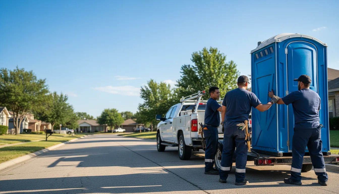 Portable Toilet Rental in Gravette, AR near me
